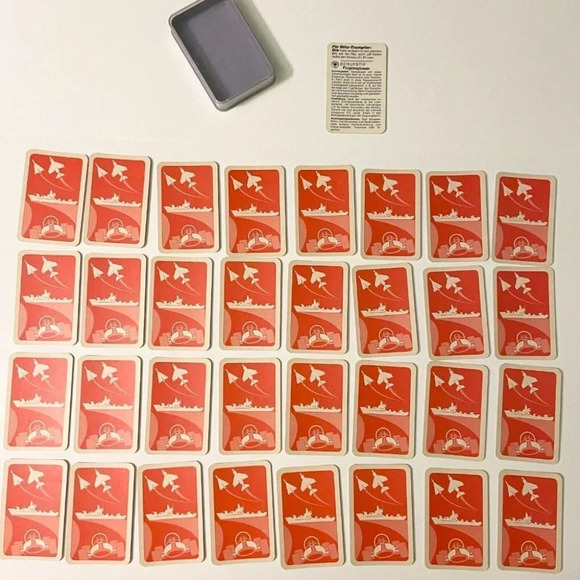 Vintage Hubschrauber Blitz Trumpf Cards German Helicopter Collectible Card Game - Picture 7 of 11